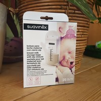 Dubbelwandige bewaarzakjes voor borstvoeding - 25 stuks