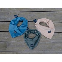 Powder Pink neksjaal / bandana slabbe velvet