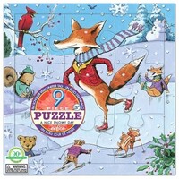Puzzel - Een mooie dag met sneeuw - winter