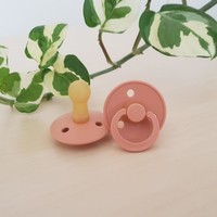 T2 Rond Speentje van natuurlijk rubber - Peach