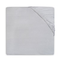 Hoeslaken voor ledikant - Jersey Stretch Soft Grey