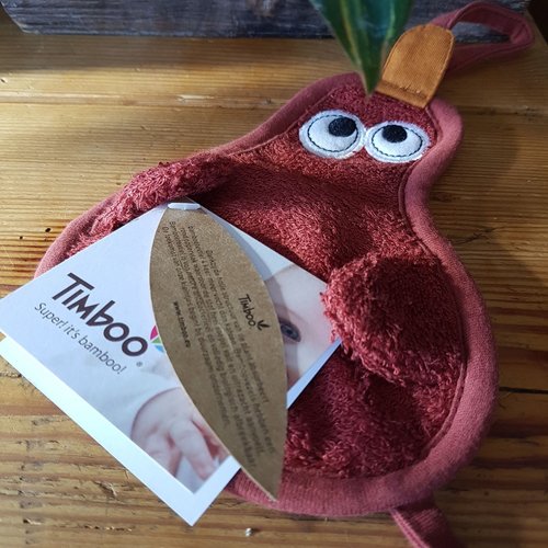Timboo Bamboe Speenknuffeltje 3-in-1 - Eend Rosewood Timboo Bamboe Speenknuffeltje 3-in-1 - Eend Rosewood