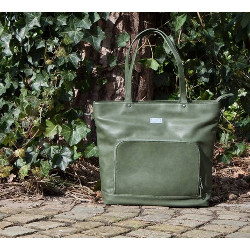 Isoki Luiertas Nappy Tote - Khaki verzogingstas Isoki Luiertas Nappy Tote - Khaki verzogingstas