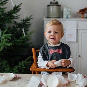 Elodie  Gootslabber Kerst - Bow tie Stripe