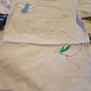 Bobux T-shirt Margrietjes. Maat 1 jaar