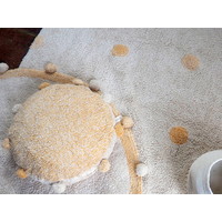 Bubbly Honey vloerkleed - Ø 120 cm