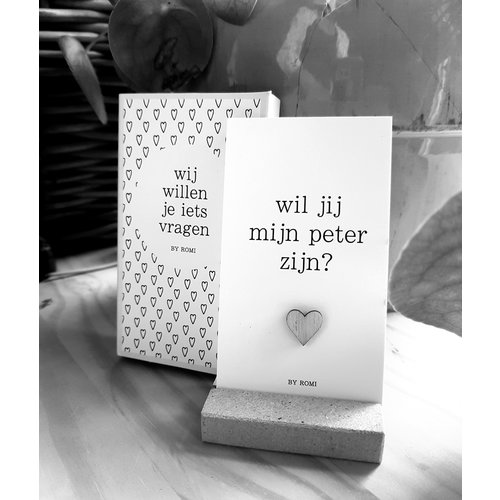 By Romy Wensdoosje / We willen je iets vragen (peter) By Romy Wensdoosje / We willen je iets vragen (peter)