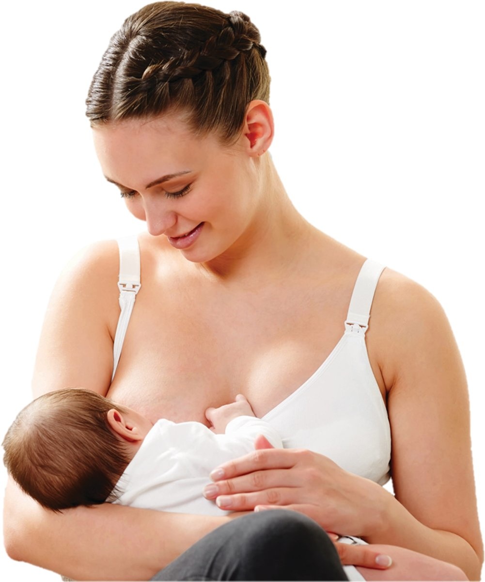 Carriwell Seamless Drop Cup Breast Feeding Bra 