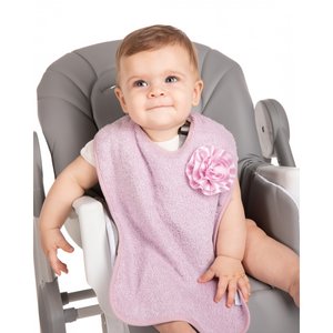 BoJungle B-Bib Flower Bib Eco Sponge - Slabbe van Bio-katoen