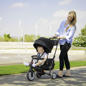 SmarTrike 6 in 1 opvouwbare driewieler - Urban Black STR7