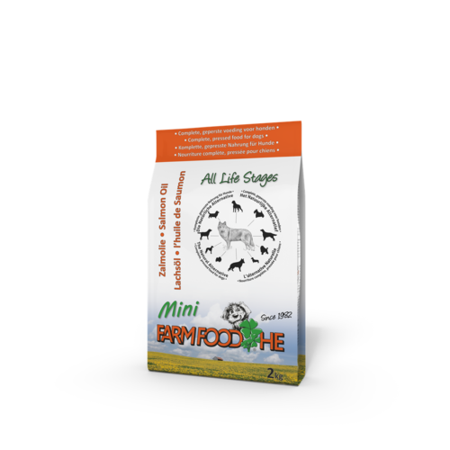 Farm Food Zalm - Hondenvoer met Zalmolie Mini Farm Food Zalm - Hondenvoer met Zalmolie Mini