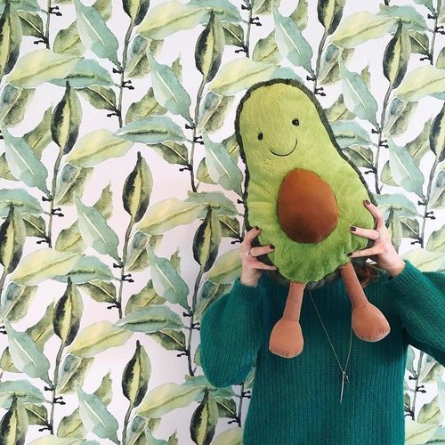 Jellycat Amuseable Avocado - baby knuffel avocado Jellycat Amuseable Avocado - baby knuffel avocado