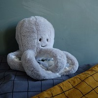 Hartslag Knuffel Olly the Octopus met muziek