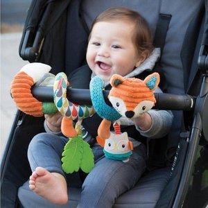 Infantino Speelspiraal voor box of Autostoel - Soft - Go-Gaga - Vos