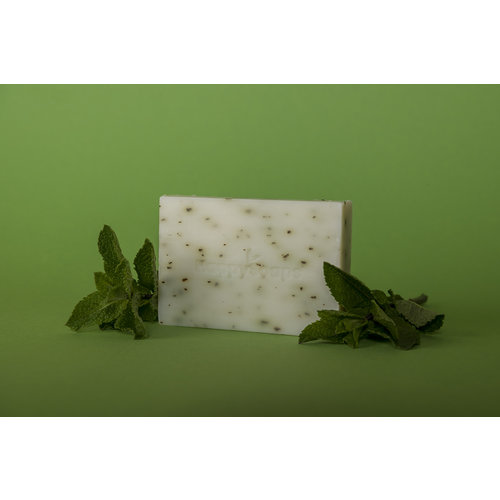Happy Soaps Happy Handzeep - Mint en Katoen Happy Soaps Happy Handzeep - Mint en Katoen