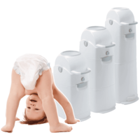 Diaper Champ Silver XL - reukloze luieremmer