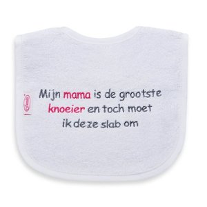 Funnies goedkope, tekstslabber met grappige tekst - Babywinkel De Babykraam Bio en Logisch