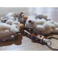 Knuffel bij de hand - Beer sleutelhanger