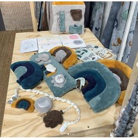 Regenboog knuffel Rainbow Puzzle Gray Mist