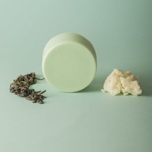 Happy Soaps Green Tea Happiness Conditioner Bar