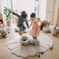 100% puur Wollen vloerkleed Schaap