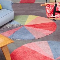 100% puur Wollen vloerkleed Woolable Rug Pie Chart