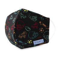 Kindermondmasker - herbruikbaar - Max Verstappen stoer