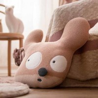 Gebreid kussen Miss Mighty Mouse