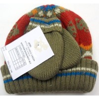 Gebreide baby muts met wantjes