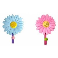 Kapstok Bloem blauw of roze