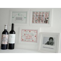 Fotolijst Meter, Peter, Oma, Opa, tweeling, Zwanger