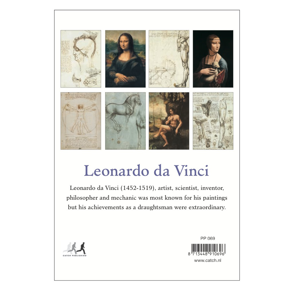 Leonardo da Vinci Postcard Pack