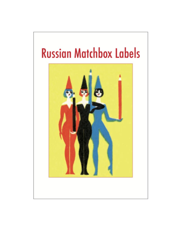 Russian Matchbox Labels Postcard Pack