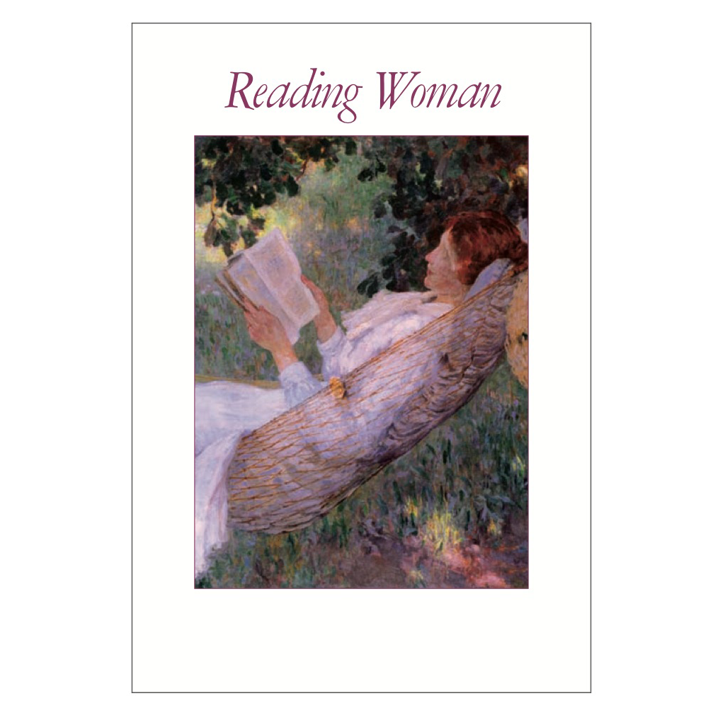 Reading Woman Postcard Pack