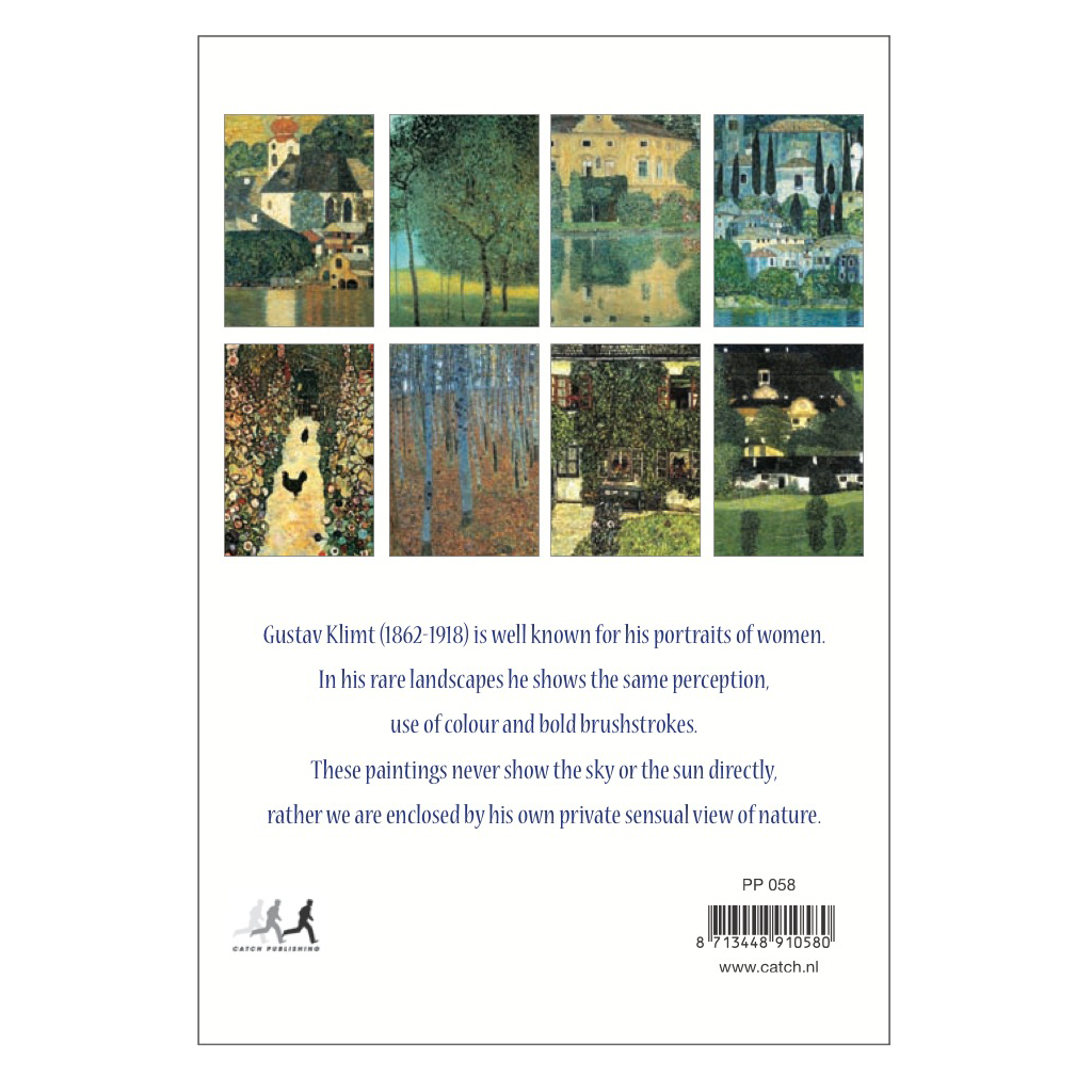 Klimt's Landscapes Postcard Pack