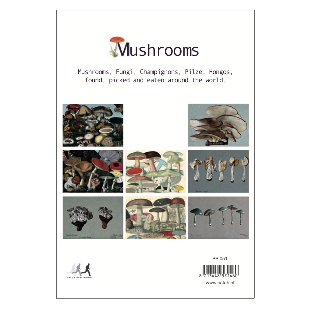 Mushrooms Postcard Pack