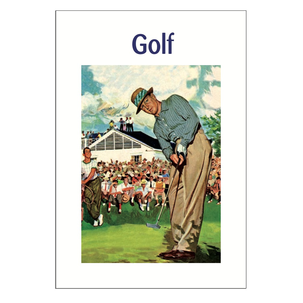 Golf Postcard Pack