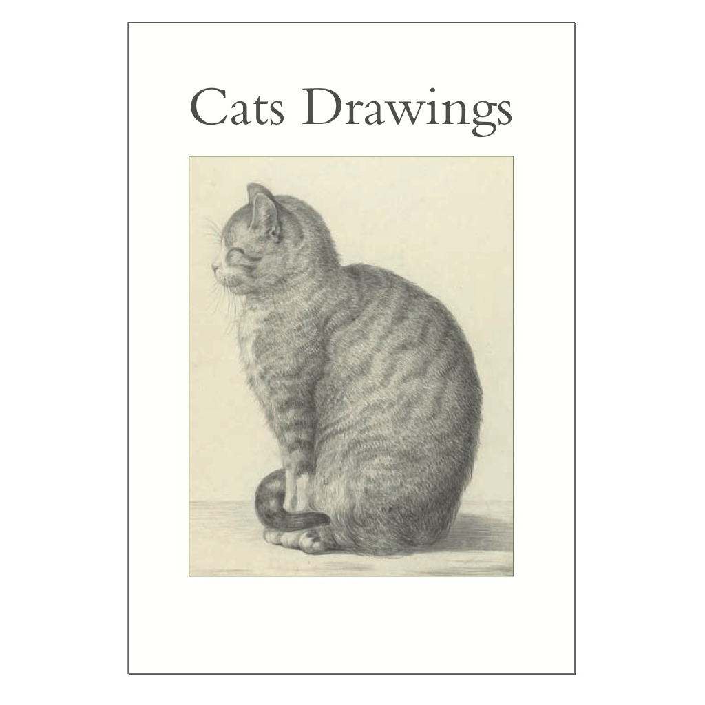 Cats Drawings Postcard Pack PP038