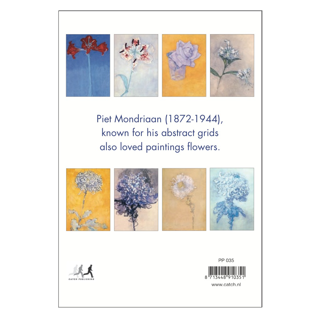 Mondriaan's Flowers Postcard Pack