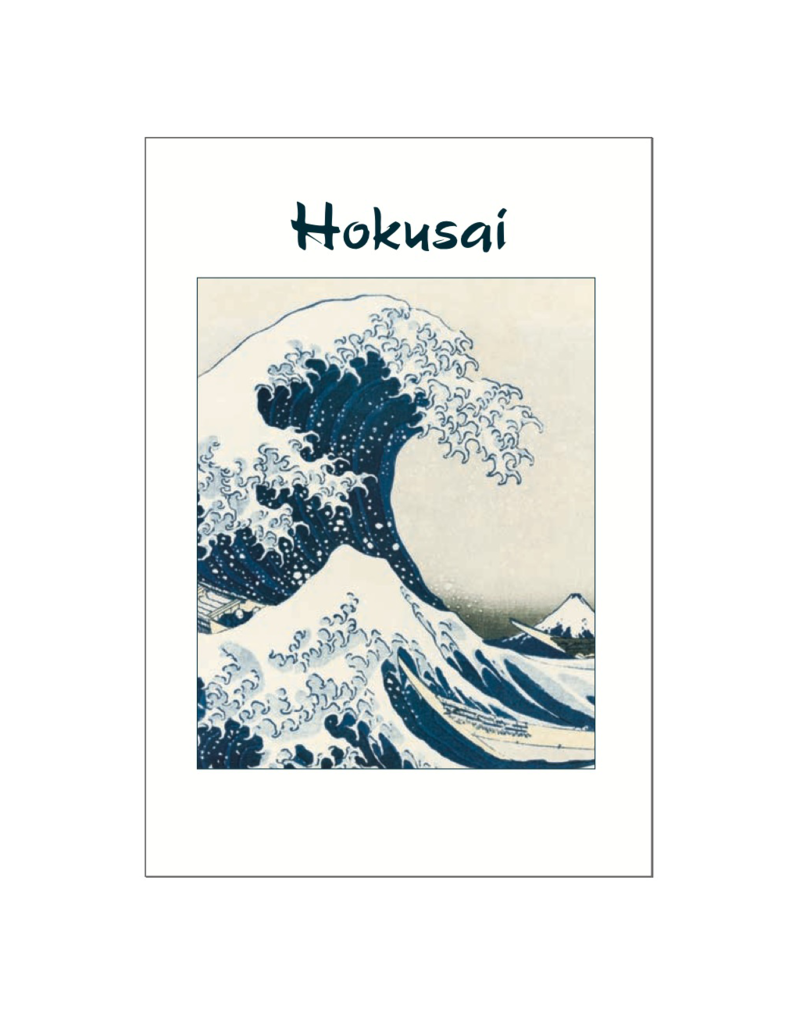 Hokusai Postcard Pack PP032 - It all starts with a Postcard