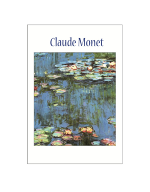 Claude Monet Postcard Pack PP031