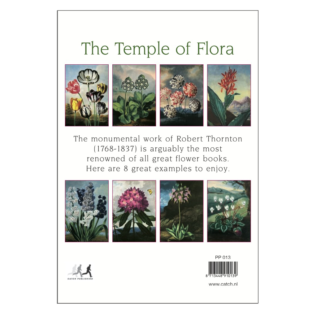 The Temple of Flora Postcard Pack PP013