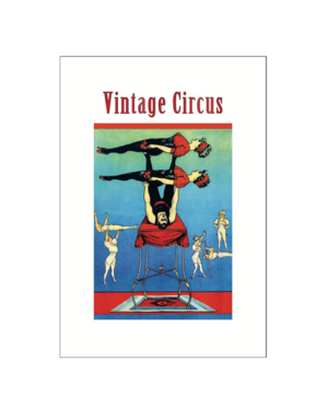 Vintage Circus Postcard Pack