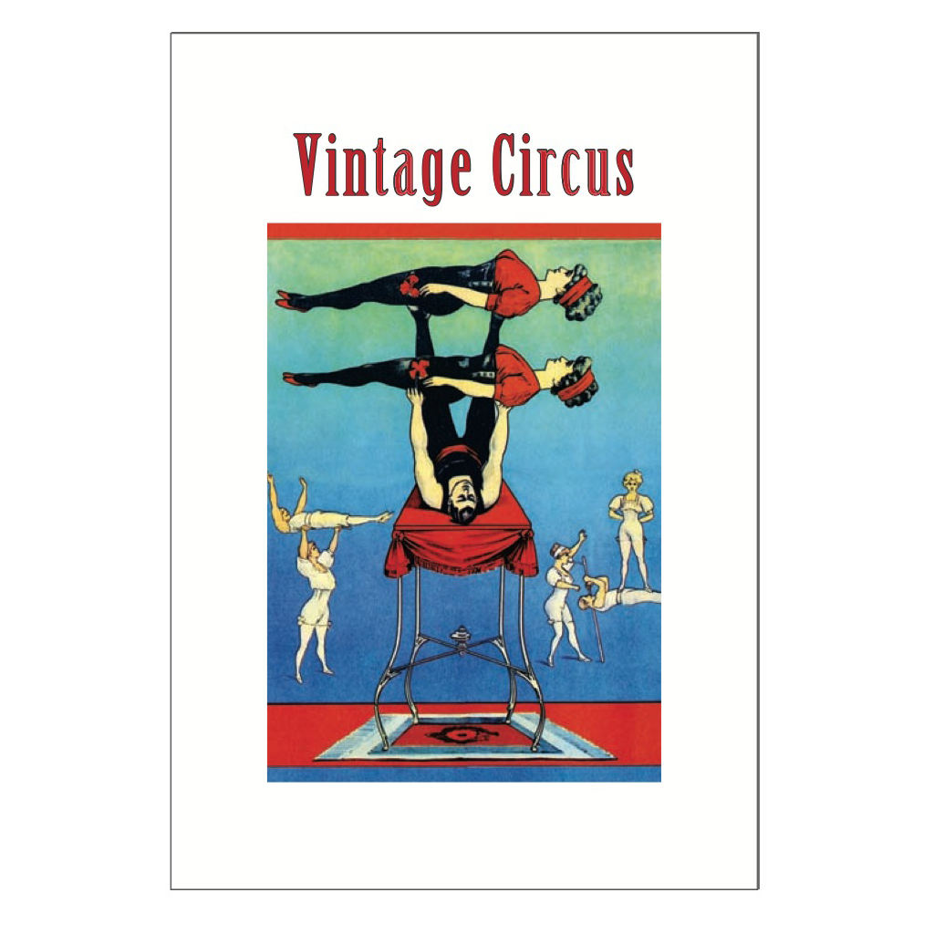 Vintage Circus Postcard Pack