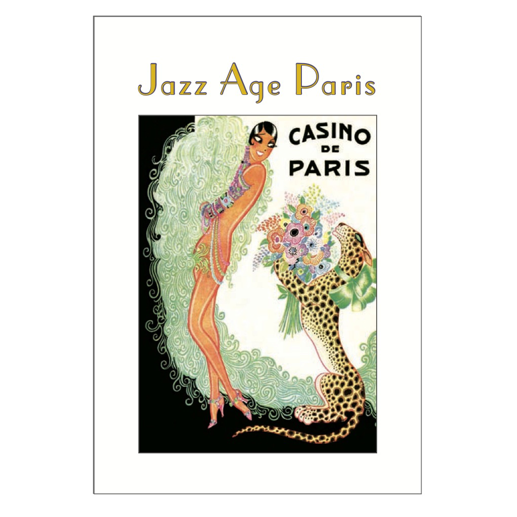 Jazz Age Paris Postcard Pack 004