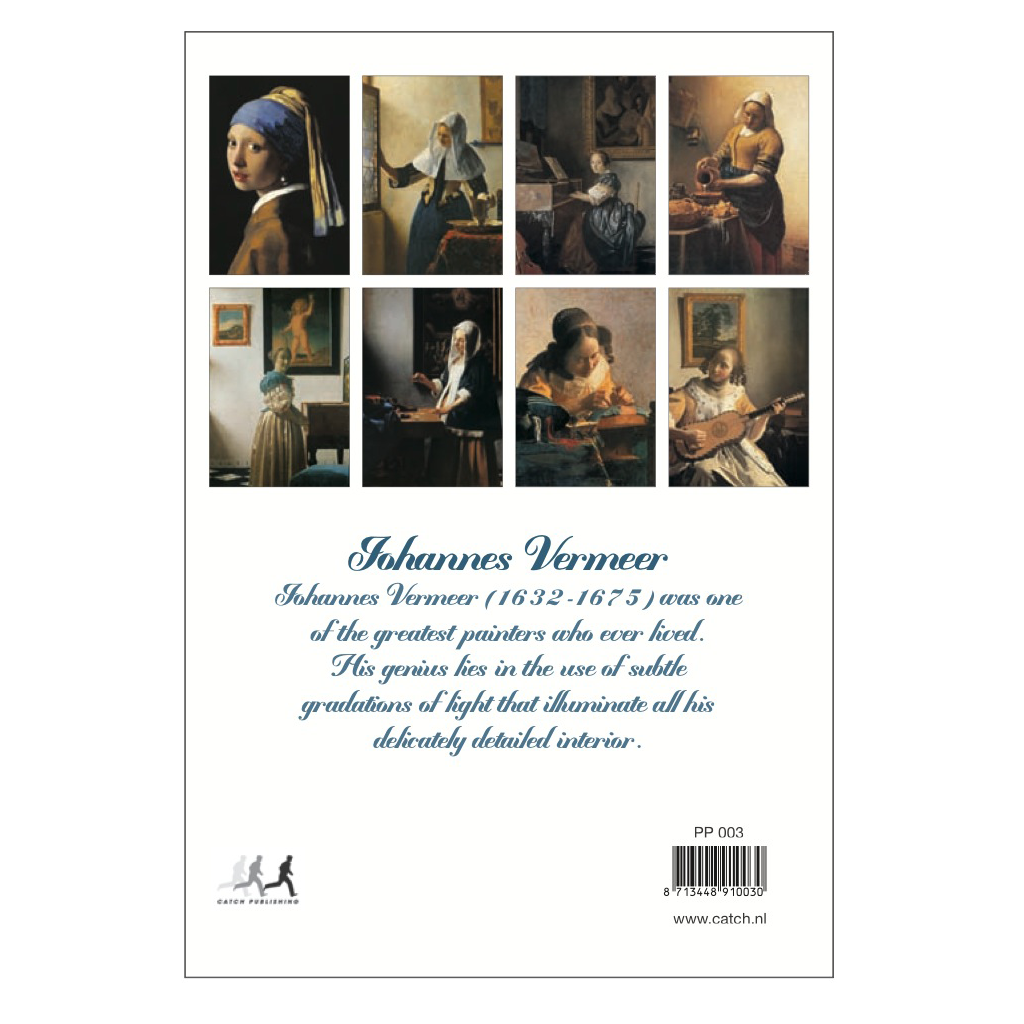 Johannes Vermeer Postcard Pack