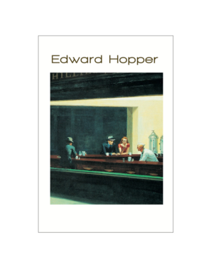 Edward Hopper Postcard Pack PP002