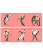 Set of 6 Musician Coasters