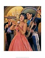 Retro Mexican Poster,