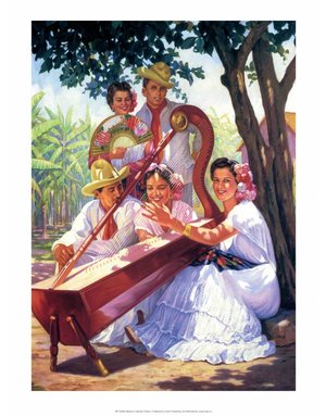 Retro Mexican Poster,